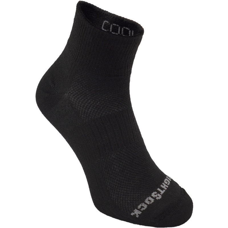 Wrightsock CoolMesh II Quarter Running Socks for Men and Women â€“ Eco-Friendly and Anti Blister Socks with our Double Layer Design - American Made, No Blisters Guaranteed - Image 1